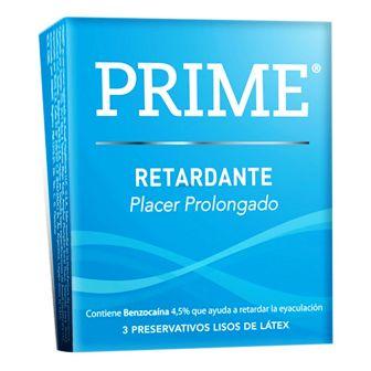 PRESERVATIVO PRIME  RETARDANTE (celeste)